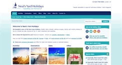 Desktop Screenshot of nealsyardholidays.com